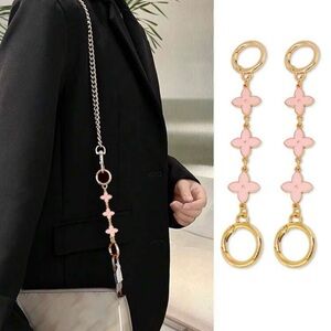 Two Piece Gold Purse Extender Chain